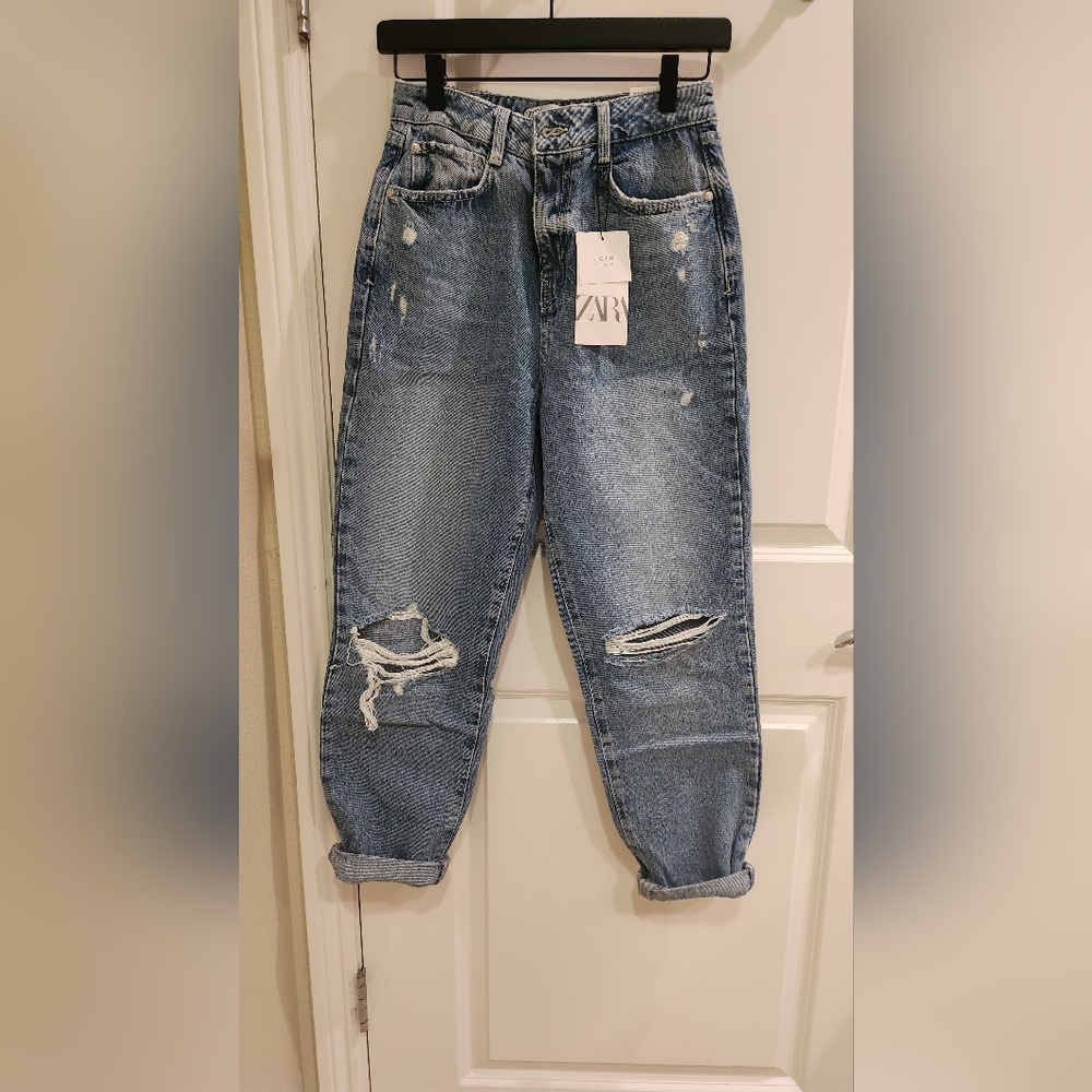 Zara mom jean